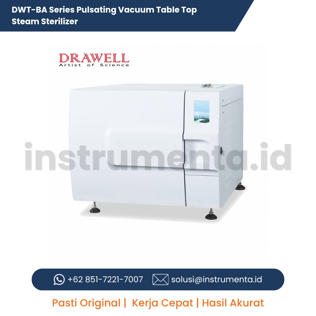 Jual Distributor Resmi DWT-BA Series Pulsating Vacuum Table Top Steam Sterilizer Ready Stock